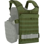 Back module for "Alpha" vest (ANA) (Olive)
