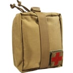 Detachable medical pouch (WARTECH) (Coyote Brown)