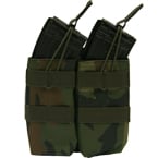 Double AK mag pouch with silent cover (Azimuth SS) (Camouflage)