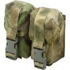 Double hand-grenade pouch with fastex buckle (ANA) (Moss)
