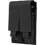 Double pistol mag pouch (Ars Arma) (Black)