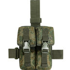 Drop leg platform with double AK mag pouches (Azimuth SS) (Russian pixel)