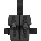 Drop leg platform with double AK mag pouches (Azimuth SS) (Black)