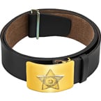 Leather waist belt RPS-01-10, 