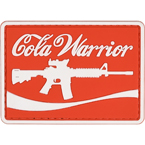 Patch "Cola Warrior", PVC, 7 x 5 cm