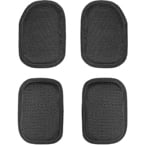 Set of top and bottom shock absorbing pads (WARTECH) (Black)