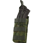 Single AK, M4/M16 series mag pouch w/ Bungee (WARTECH) (Russian pixel)