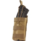 Single AK, M4/M16 series mag pouch w/ Bungee (WARTECH) (Coyote Brown)
