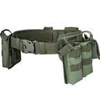 Tactical MOLLE belt with pouches (Azimuth SS) (Olive)