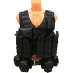 Tactical vest "Tank", version 2 (Sotnik) (Black)