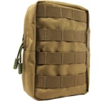 Vertical utility pouch (WARTECH) (Coyote Brown)