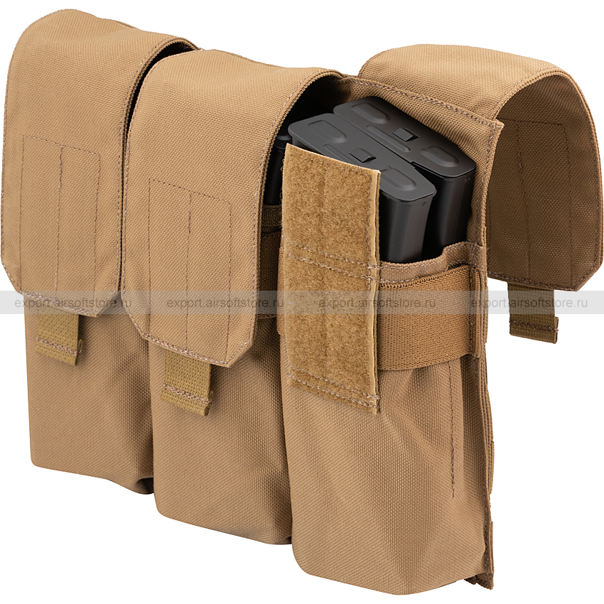 Triple AK mag pouch (Ars Arma) (Coyote Brown) .