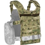 Back module for "Alpha" vest (ANA) (Moss)