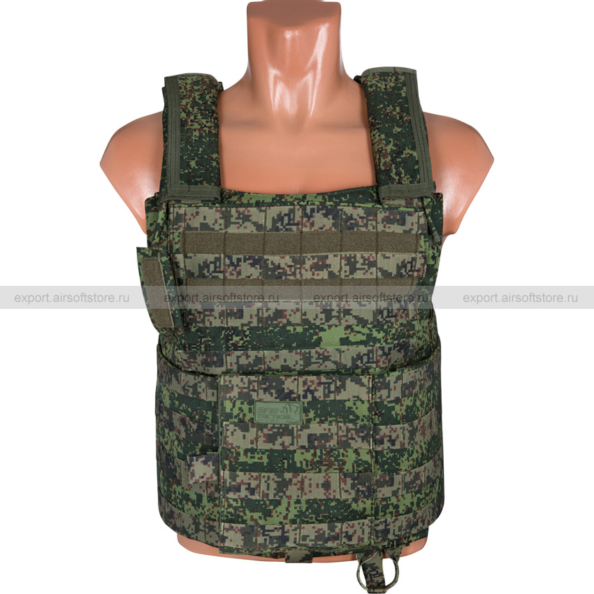 Plate Carrier Vest M1 for Armor Plates in A-TACS FG pattern by ANA 