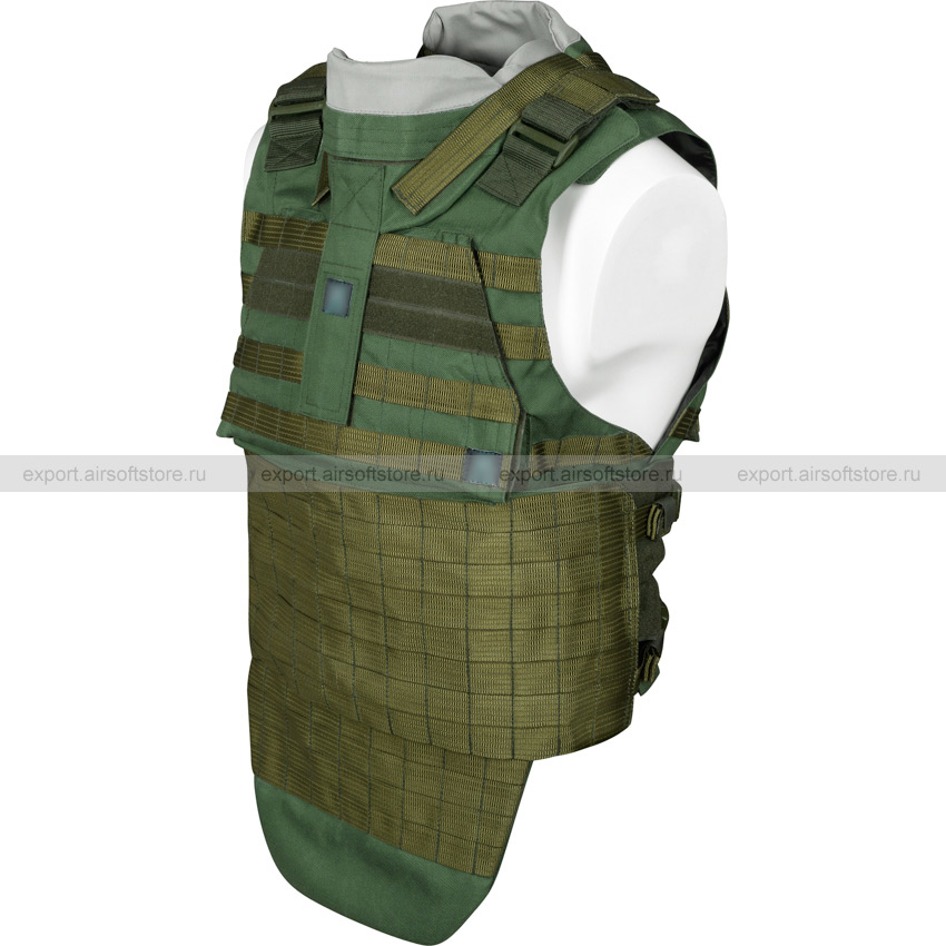 Defender 2 body armor MOLLE (BASTION) (Olive) - Airsoft Store 