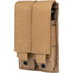 Double pistol mag pouch (Ars Arma) (Coyote Brown)