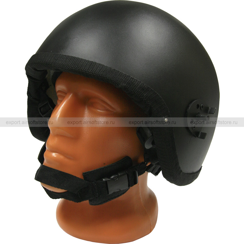LShZ2DT Helmet without visor (replica) (Gear Craft) (Black) Airsoft