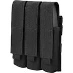 MP5/Vityaz triple mag pouch (Ars Arma) (Black)